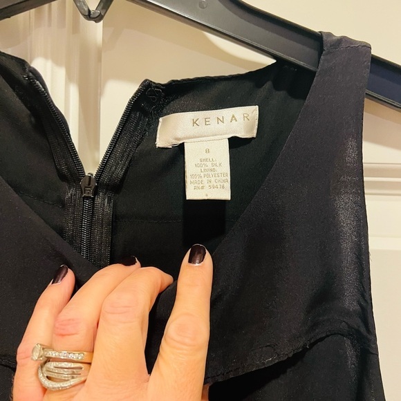 Black casual size 8 Kenar dress - Picture 2 of 3